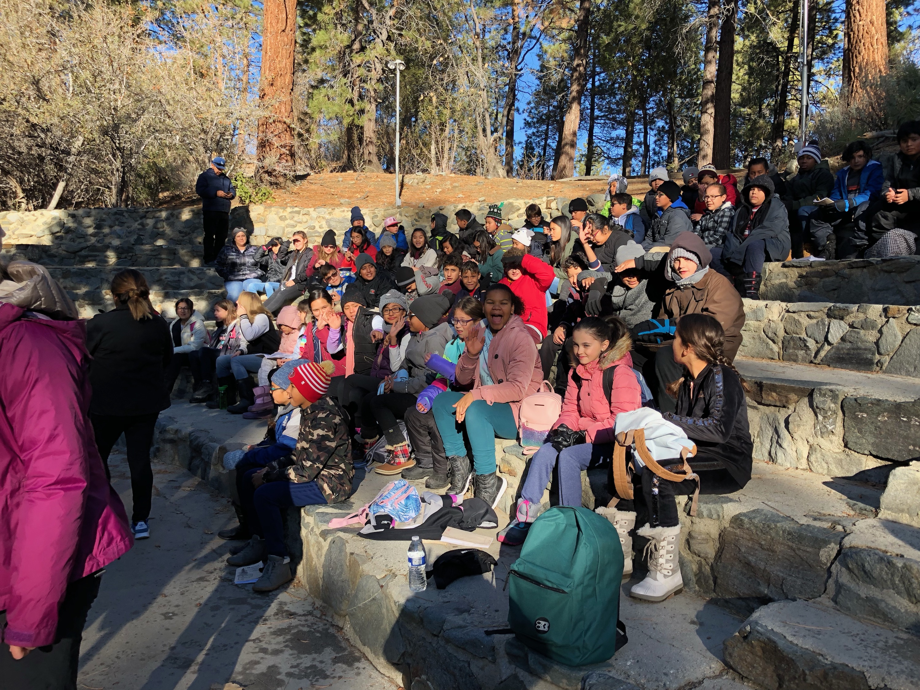 Students Cerritos 6th Graders Attend Outdoor Science School Positivity