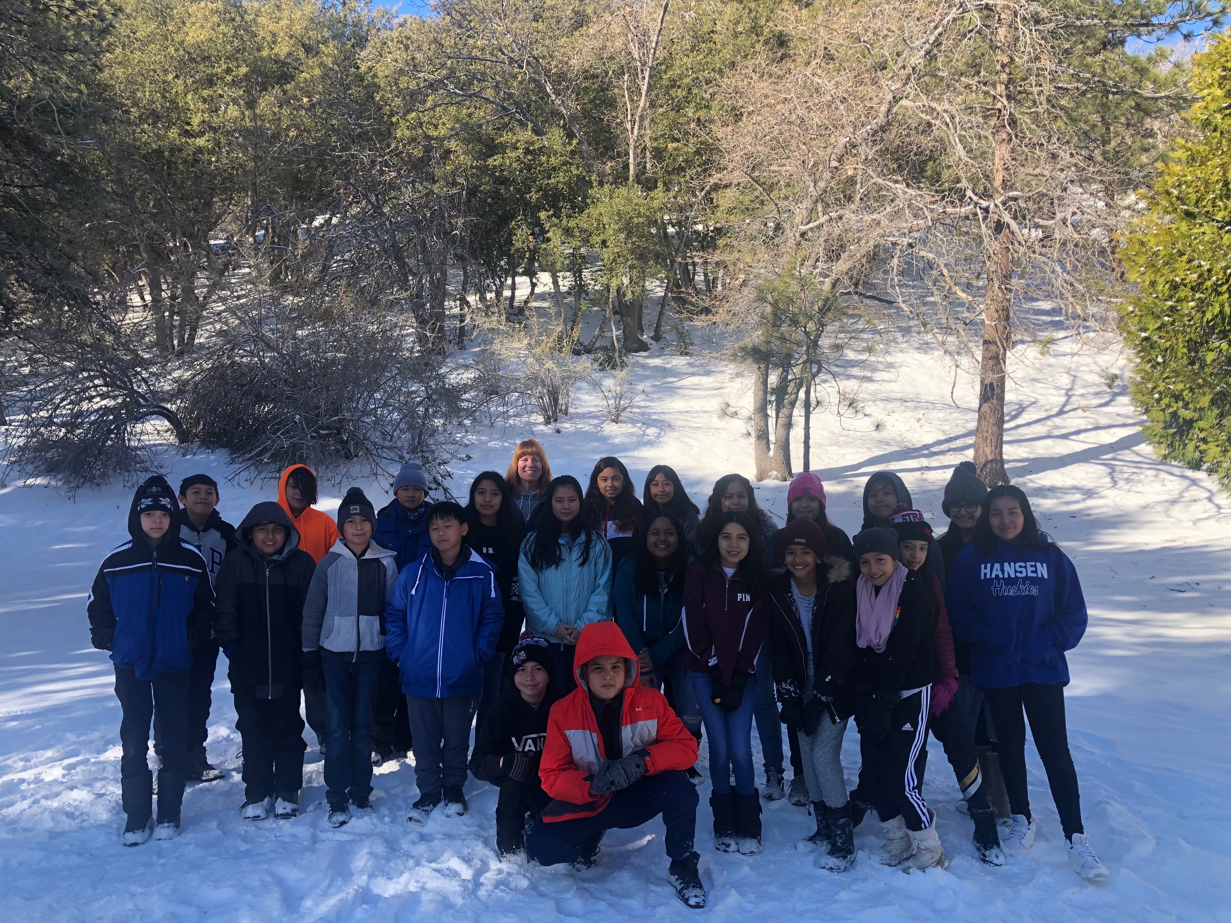 Blocks Hansen School Sixth Graders Attend Outdoor Science School Orange